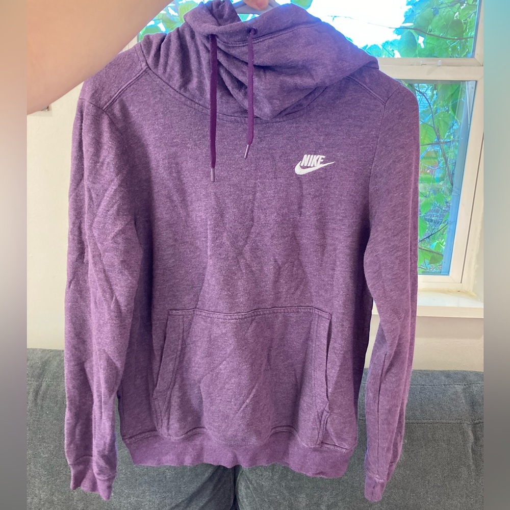 Nike turtleneck hoodie